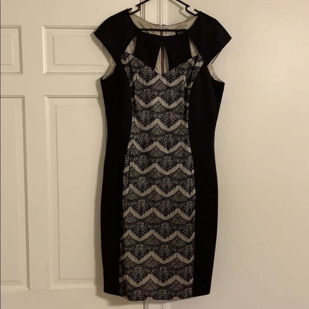 Jax black cocktail dress